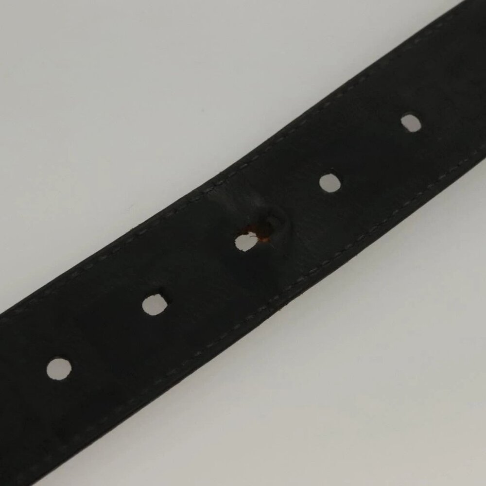 LOUIS VUITTON Damier Infini Ceinture Boston Belt Black LV Auth bs27758 - Picture 9 of 11